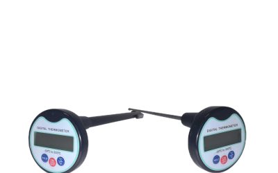 Termómetro Digital de Punzón Cabeza Redonda