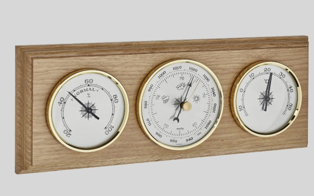 Estación meteorológica analógica para mediciones precisas
