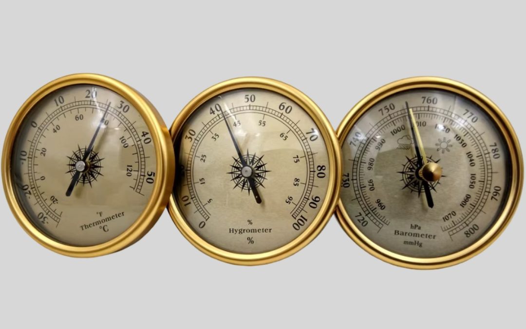 Estación clima analógica: control ambiental confiable y profesional
