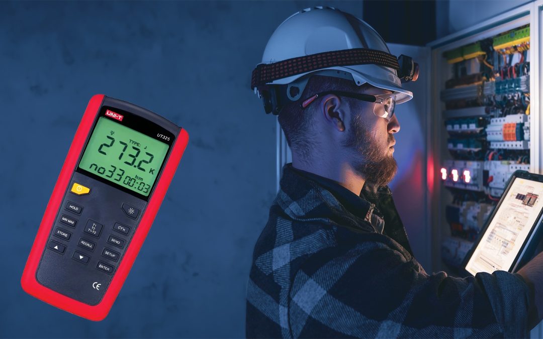 Tecnología y precisión con termómetro infrarrojo industrial