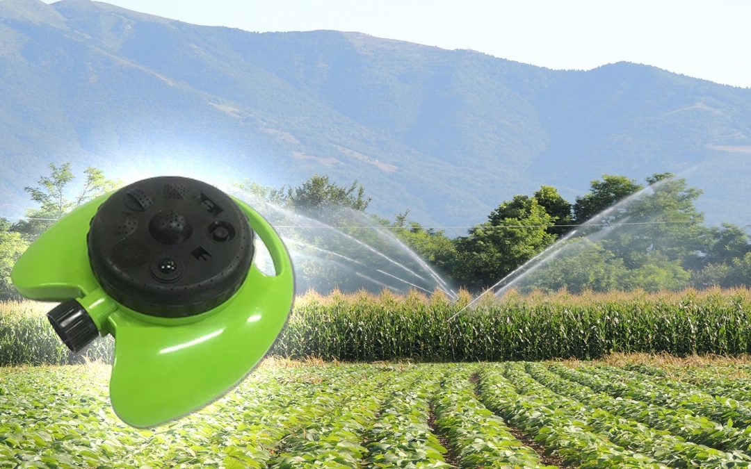 Potencia y cobertura con Aspersor cañón para riego