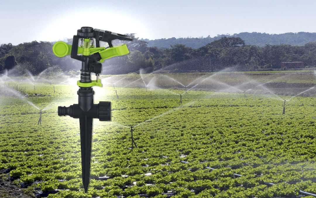 Tecnología eficiente en riego por aspersión de impulso