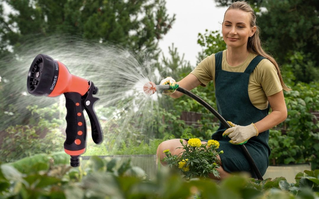 Soluciones profesionales con pistola riego presión para uso industrial