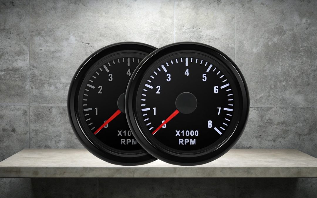 Tacómetro digital para control preciso industrial