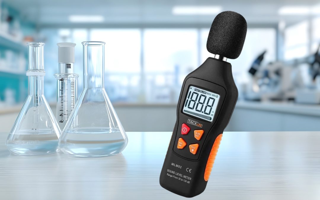 Medidor decibeles ambiente para control preciso