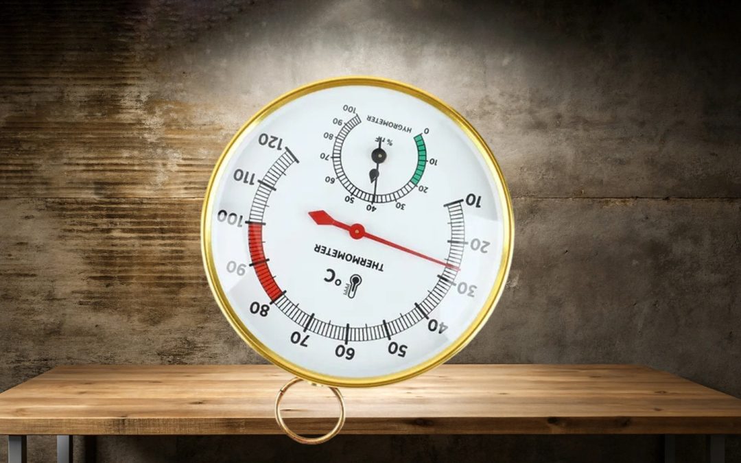 Termohigrómetros Control ambiente sauna para mayor precisión