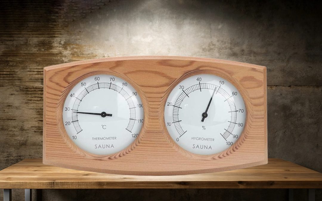 Termómetro higrómetro sauna para un control preciso
