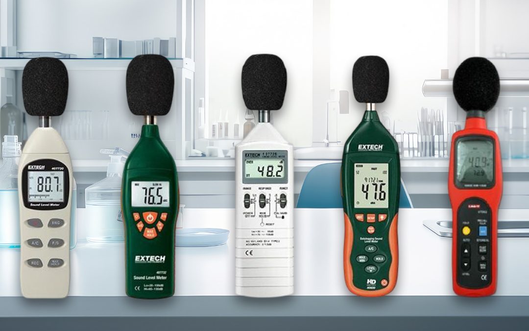 Sonómetros de precisión para medir niveles de ruido